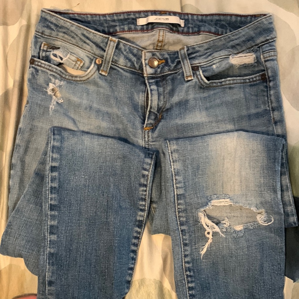 Joes distressed jeans